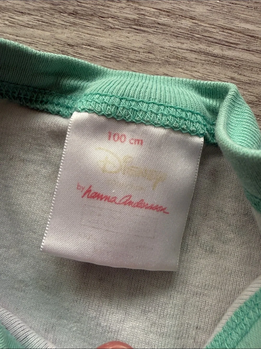 Hanna Andersson Mint Green Disney's The Little Mermaid Ariel Set Size 3T/4
